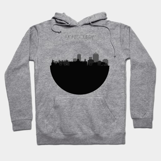 Montgomery Skyline Hoodie by inspirowl